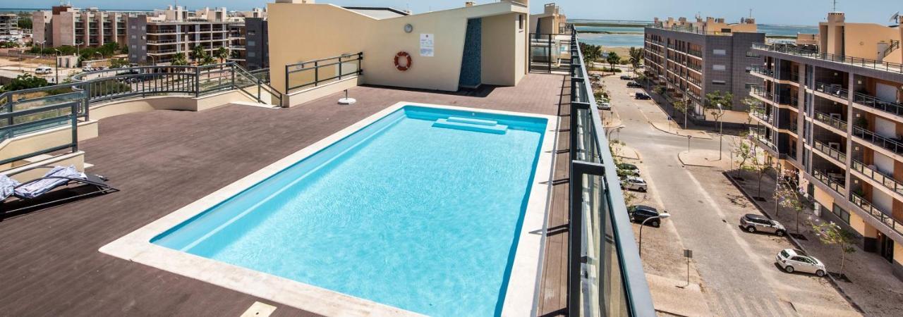 Sunset Home Olhao- Modern 3 Bed Luxury Apartment With Rooftop Pool Dış mekan fotoğraf