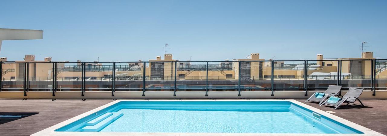 Sunset Home Olhao- Modern 3 Bed Luxury Apartment With Rooftop Pool Dış mekan fotoğraf