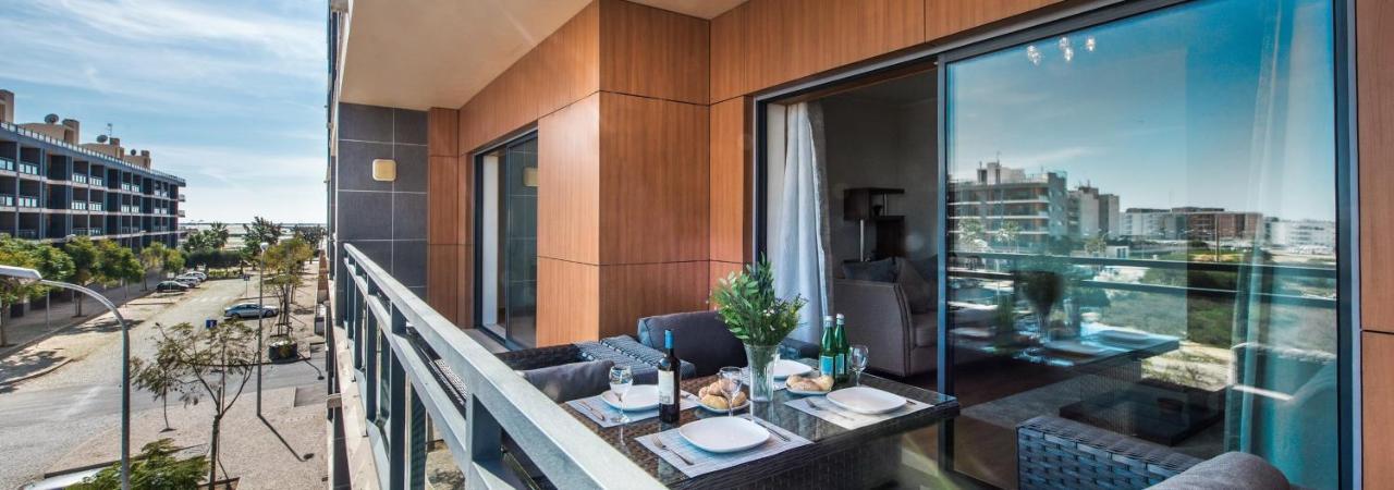 Sunset Home Olhao- Modern 3 Bed Luxury Apartment With Rooftop Pool Dış mekan fotoğraf